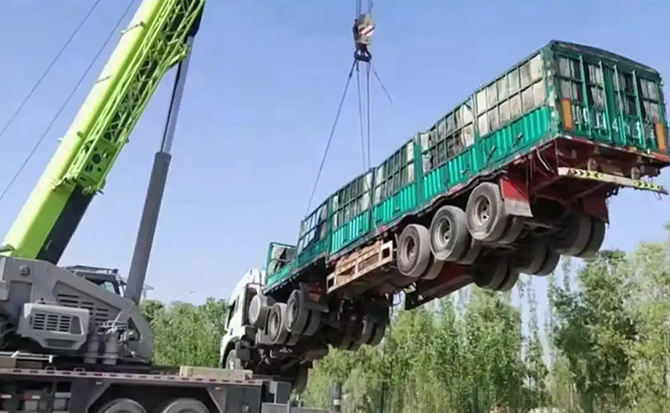 秀英区道路脱困救援案例